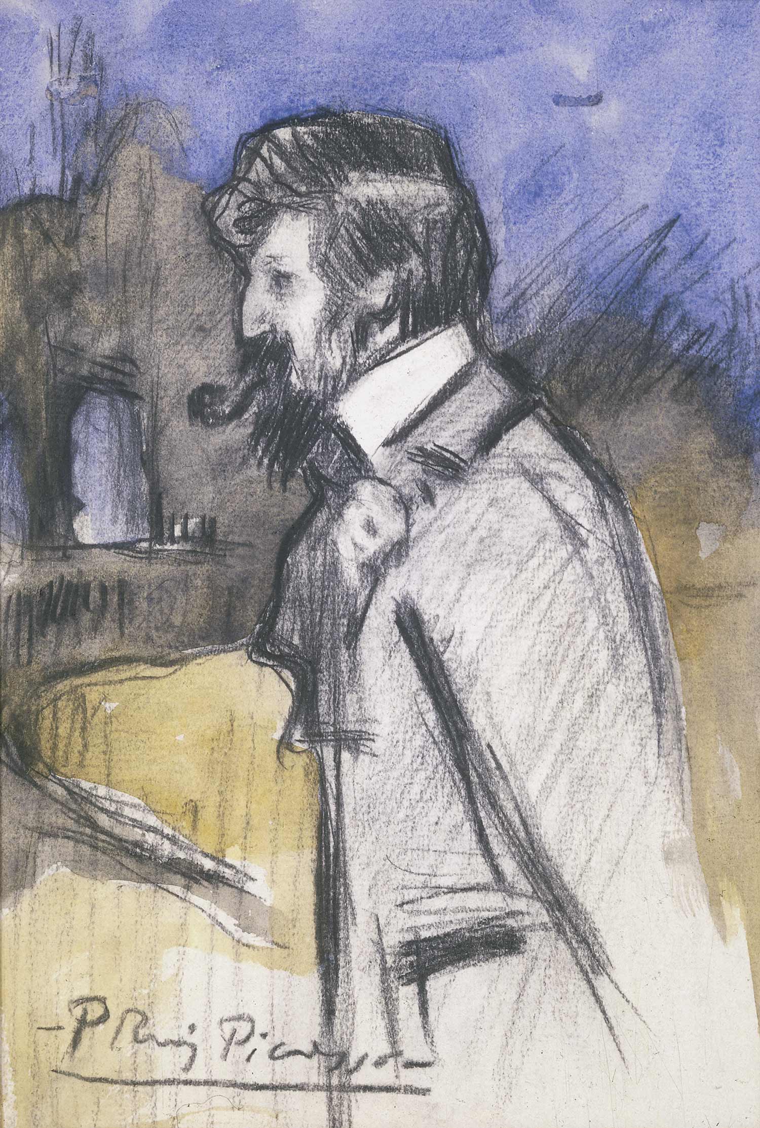 Retrat de Santiago Rusiñol