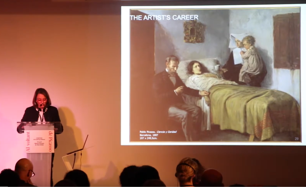 Una nova aproximació a "Ciència i Caritat" per Reyes Reyes Jiménez, responsable del Departament de Conservació Preventiva i Restauració del Museu Picasso