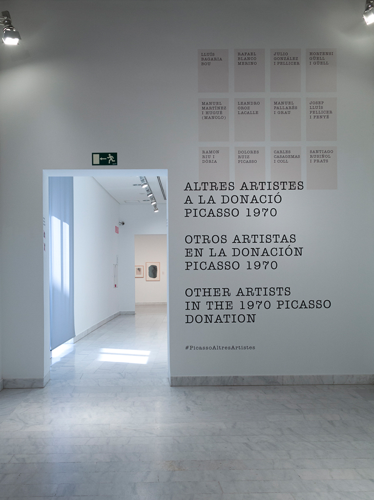 Altres artistes a la donació Picasso 1970