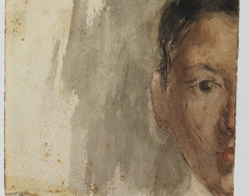  Lola, germana de l'artista (fragment) 