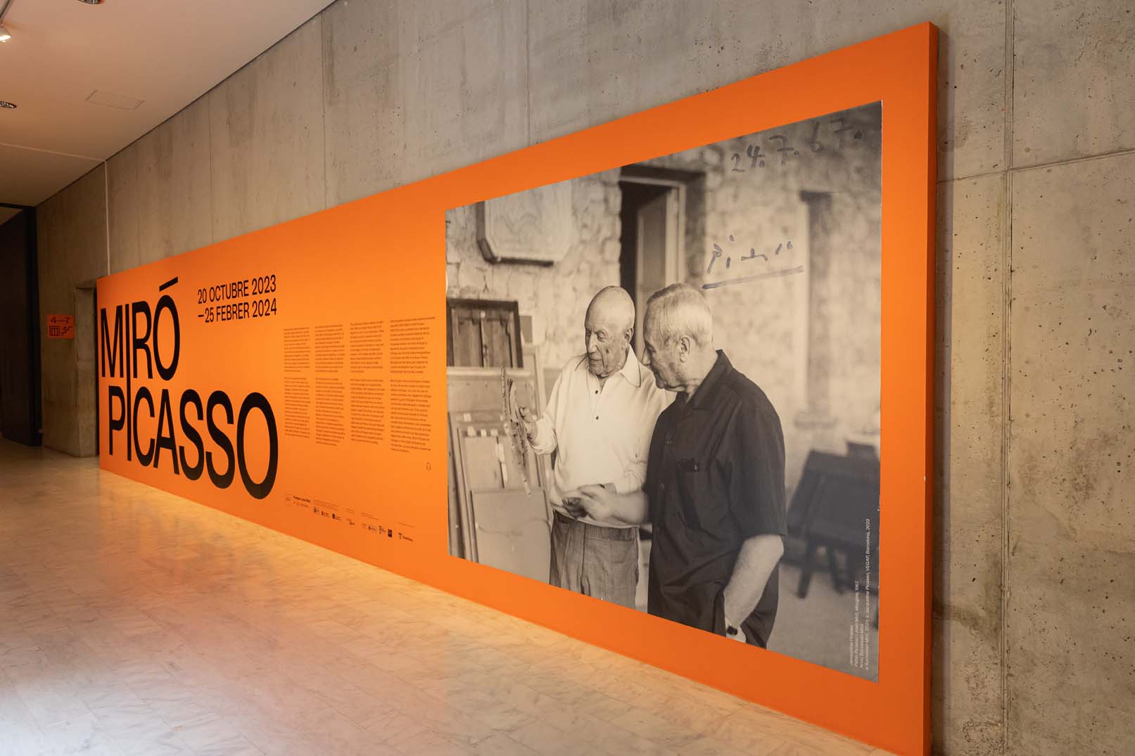 Exposició "Miró-Picasso". Foto: Miquel Coll