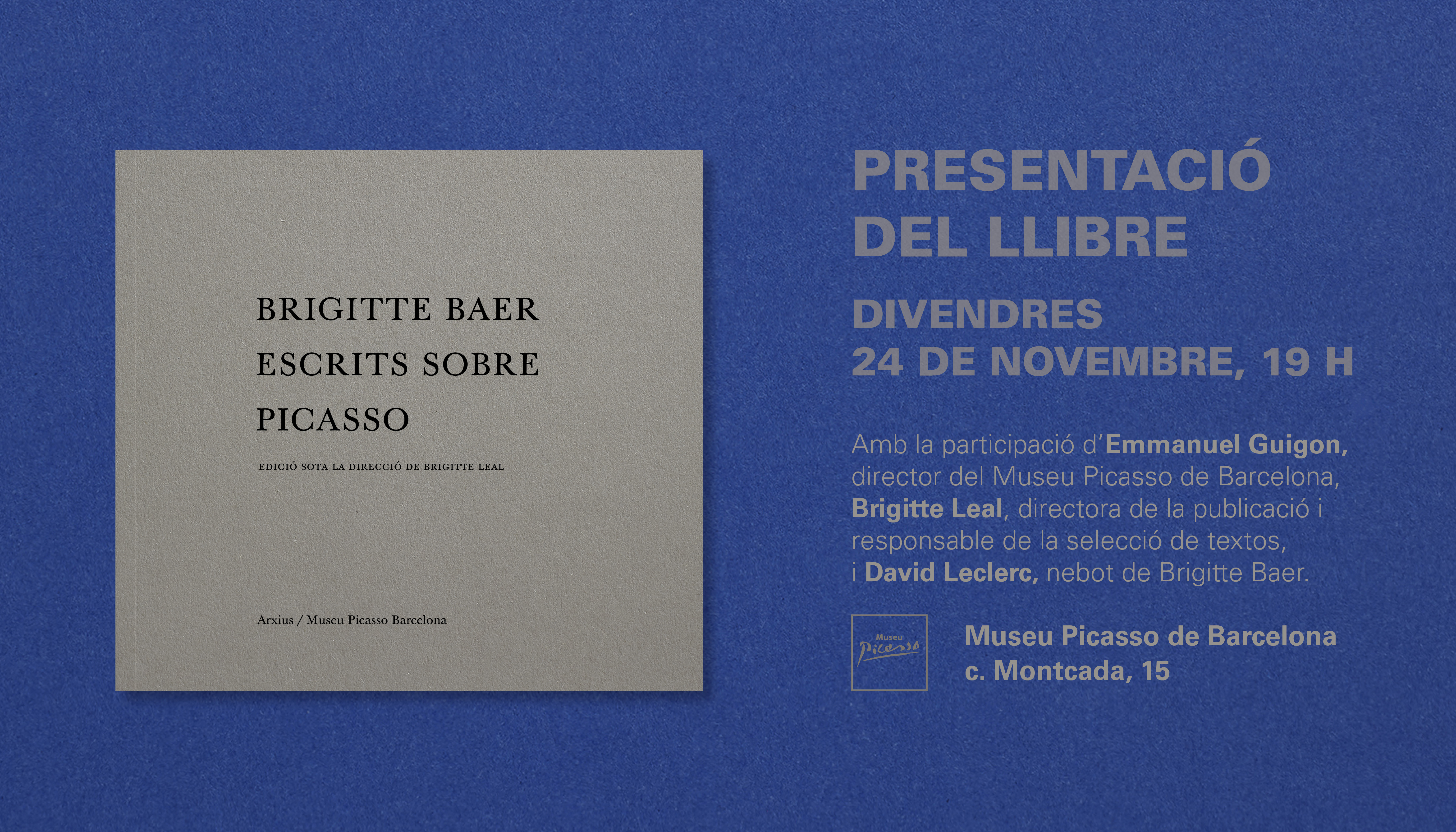 invitació presentació Brigitte Baer
