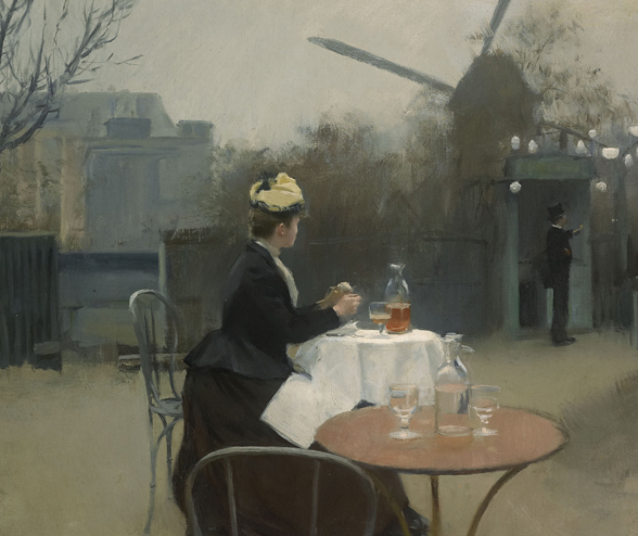 Ramon Casas. Plein air, 1891. MNAC