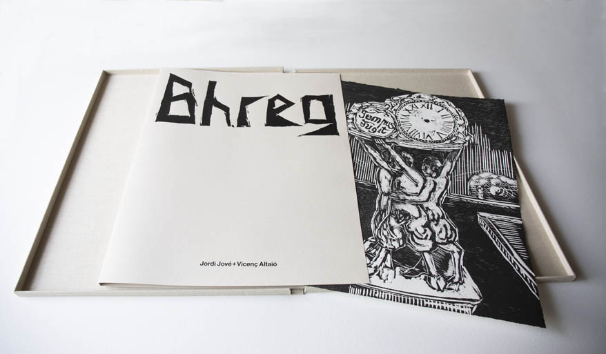 Presentació del llibre d’artista "Bhreg", amb xilografies de Jordi Jové i poemes de Vicenç Altaió