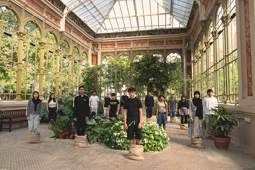  En RESIDÈNCIA: «Ésser vegetal». Foto: @LaiaNoal  