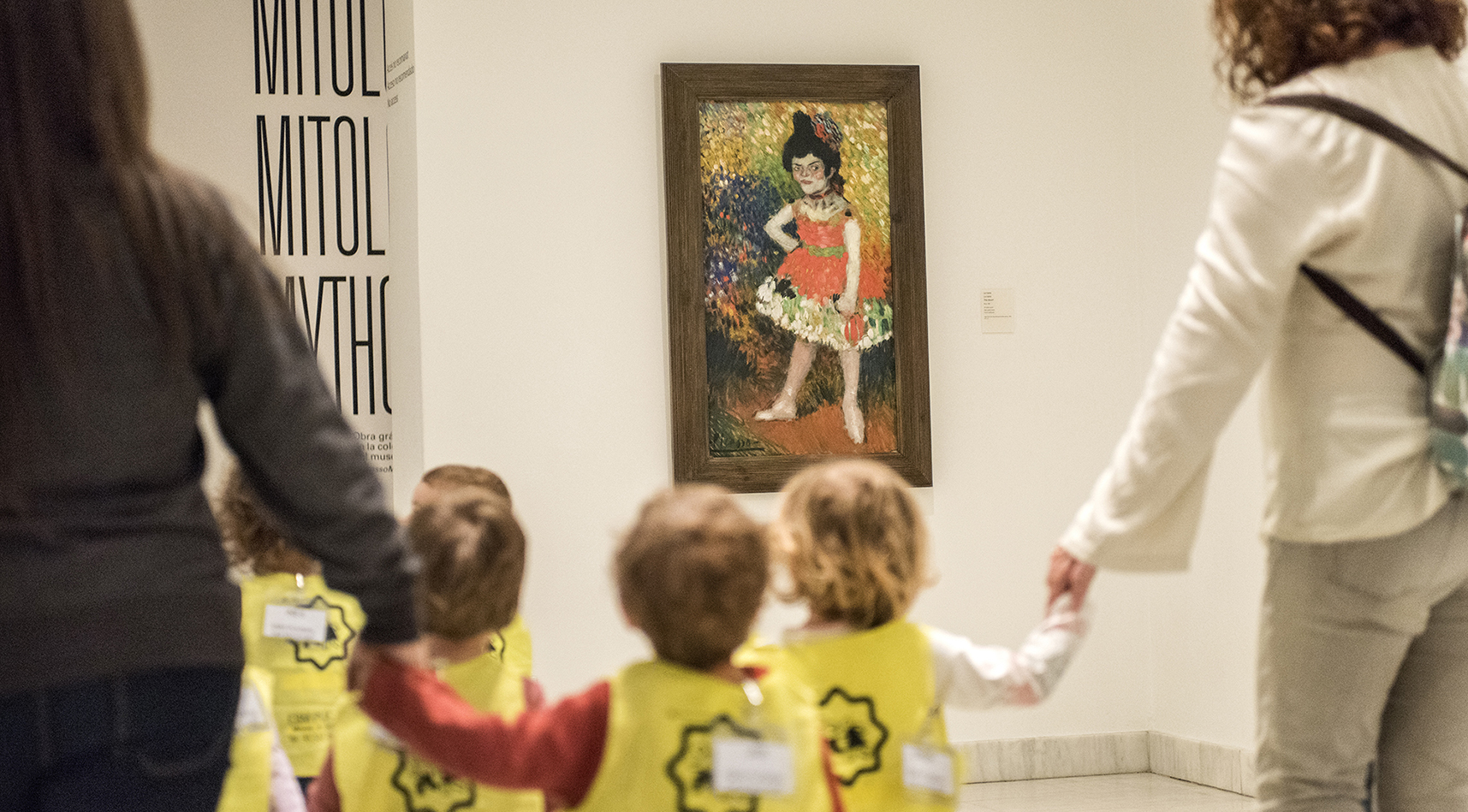 Visita a sales: diàleg davant l'obra