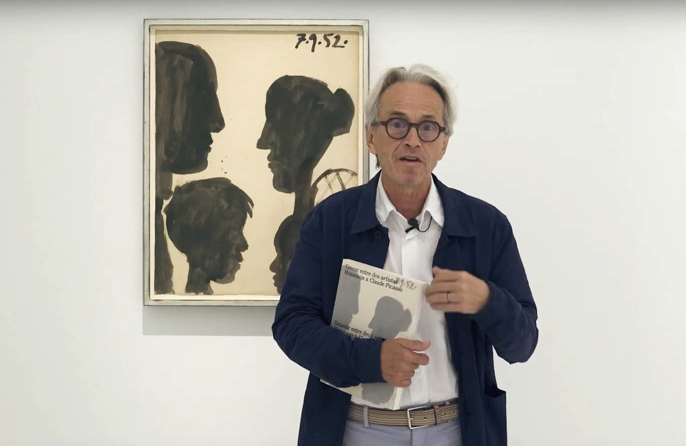  Créixer entre dos artistes. Homenatge a Claude Picasso amb Emmanuel Guigon 