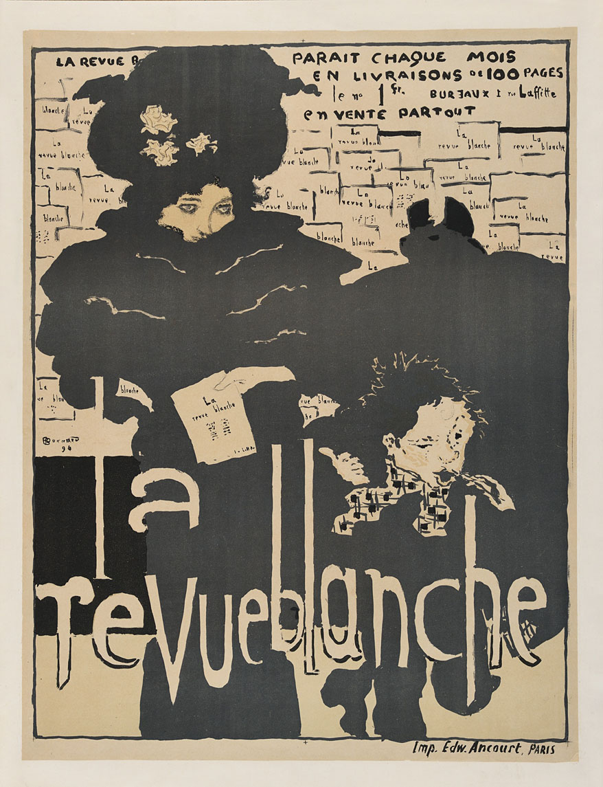 Pierre Bonnard. "La Revue blanche", 1894. Cartell. Garie Berès, París