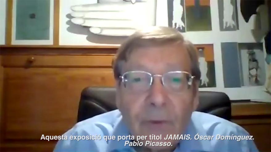 Georges Sebbag, comissari de l'exposició JAMAIS (2)