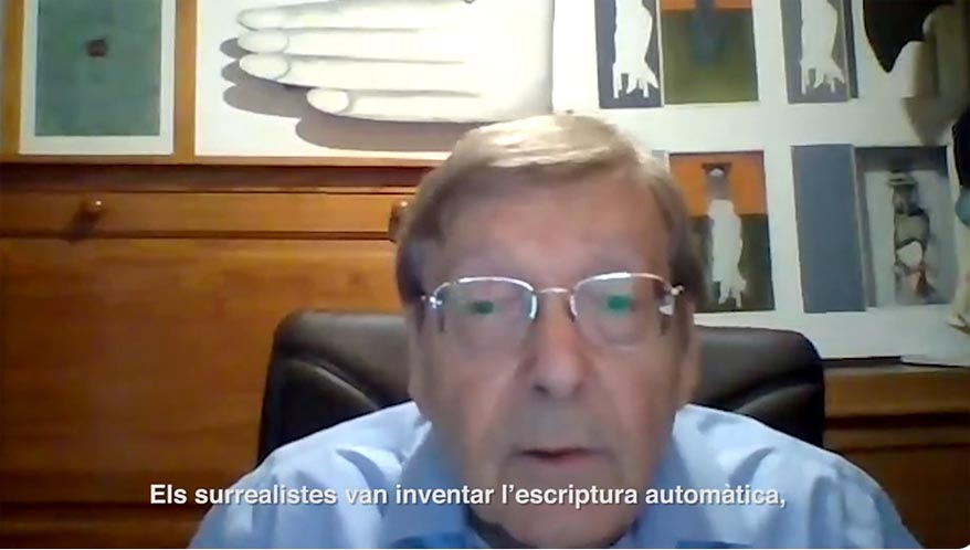 Georges Sebbag, comissari de l'exposició JAMAIS (2)