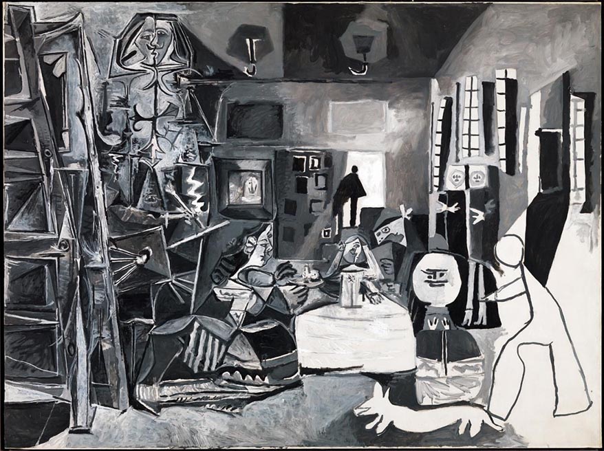 Pablo Picasso. "Las Meninas". Canes, 1957. Oli sobre tela. 194 x 260 cm. Donació Pablo Picasso, 1968. MPB 70.433