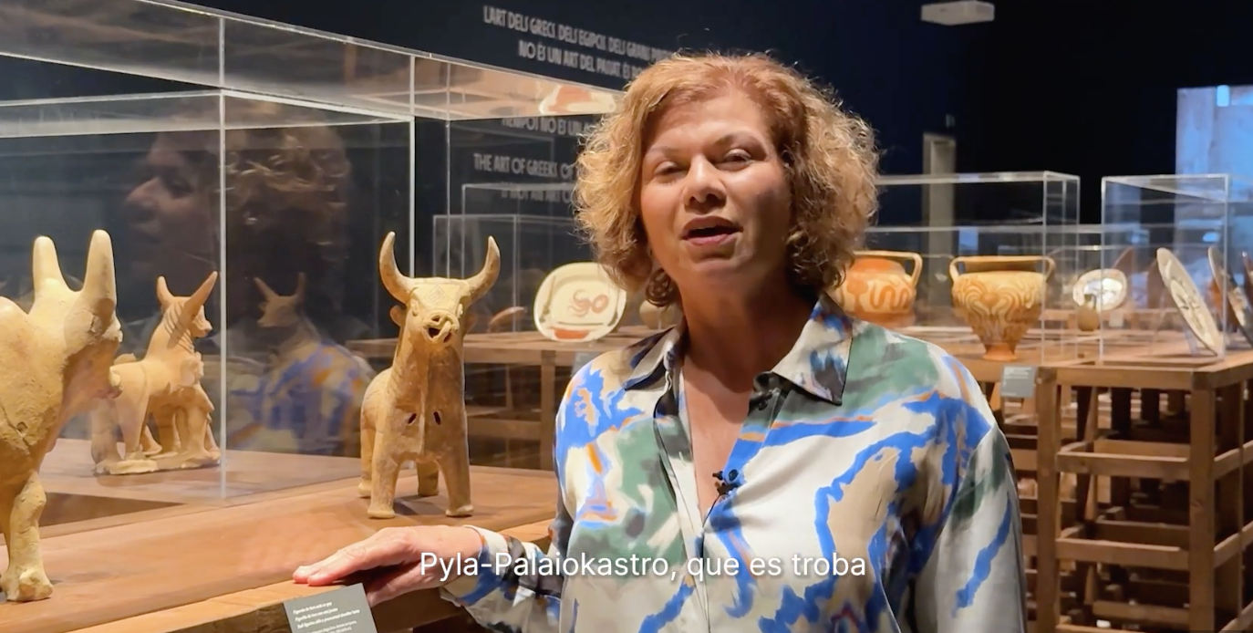  Eftychia Zachariou-Kaila ens parla de «Picasso Xipre. Trobades amb la ceràmica del Mediterrani» 