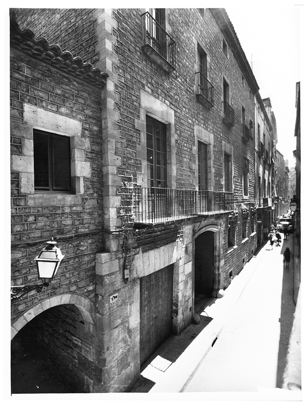 Palau Berenguer d’Aguilar Barcelona, 12 de maig del 1964. Fotografia: autoria desconeguda. Museu Picasso, Barcelona
