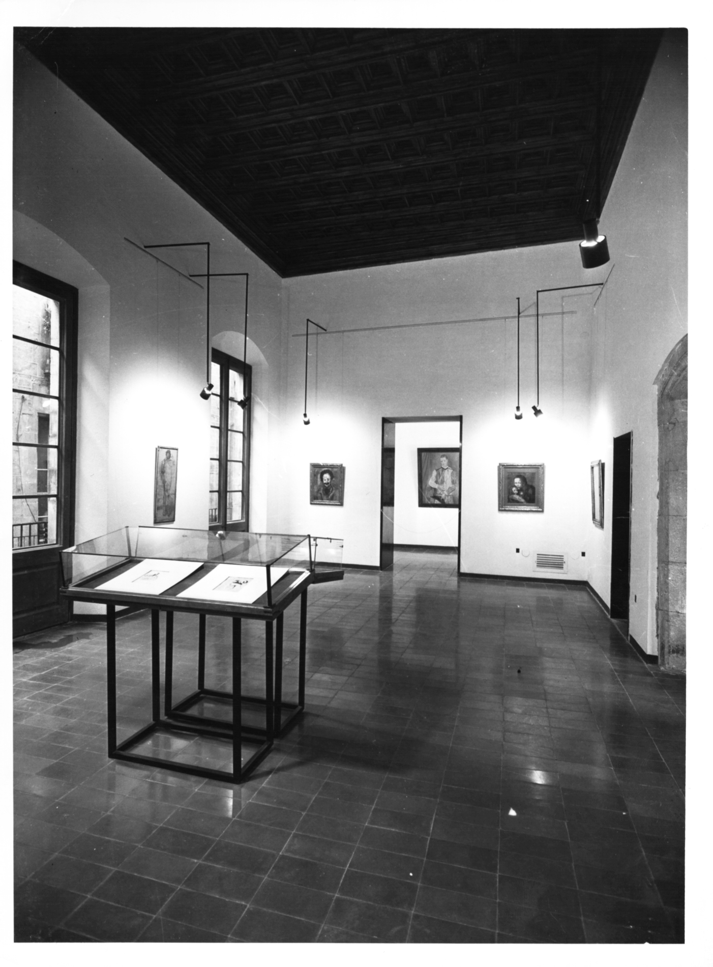 Presentació de la col·lecció del Museu Barcelona, 1963. Fotografia: autoria desconeguda. Museu Picasso, Barcelona