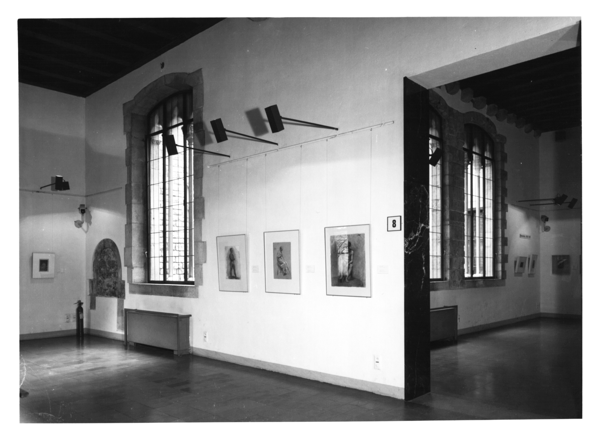 Presentació de la col·lecció del Museu Barcelona, 27 de gener del 1988. Fotografia: autoria desconeguda. Museu Picasso, Barcelona