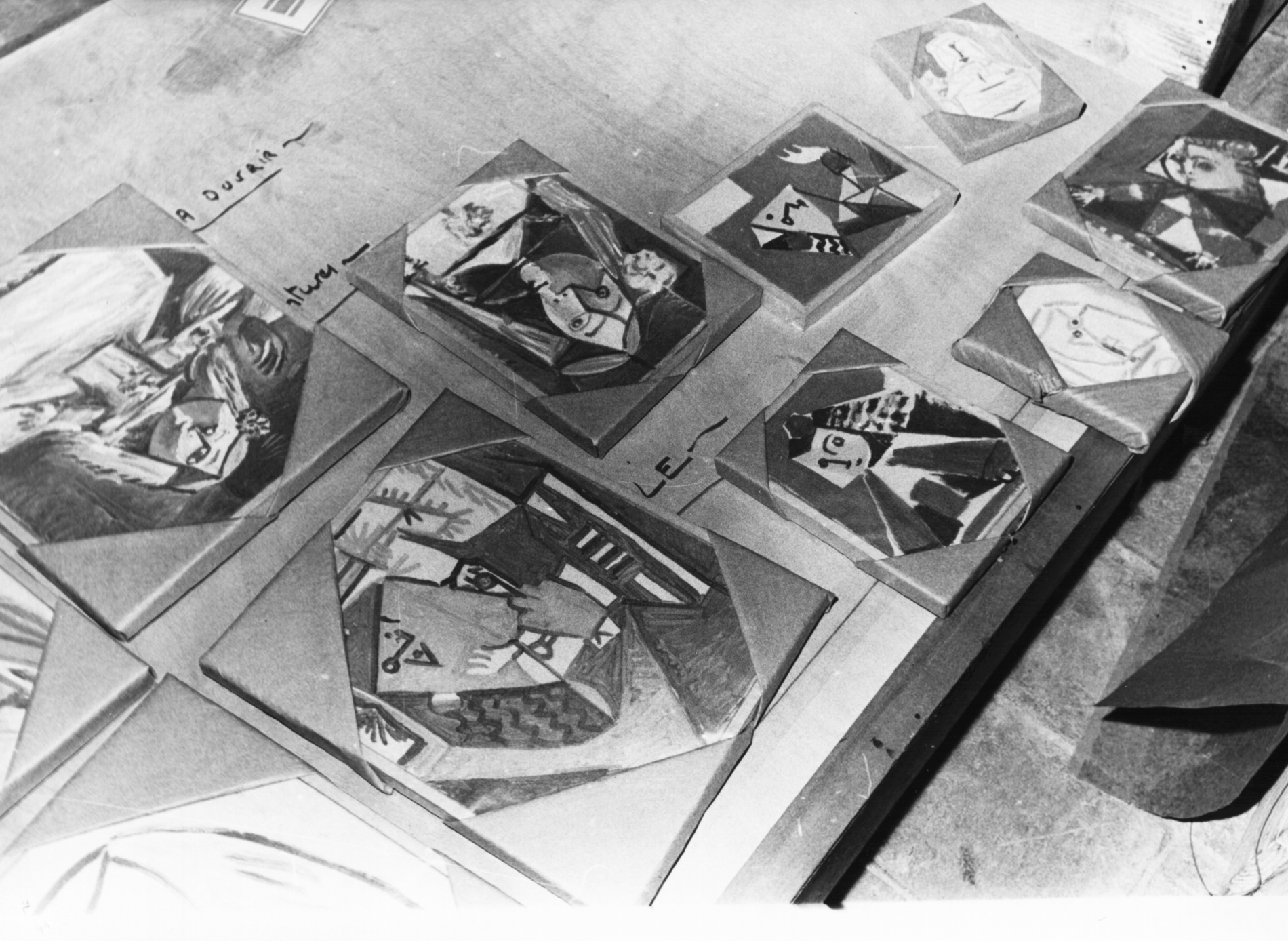 Arribada de la sèrie "Las Meninas" al Museu Picasso Barcelona, 9 de maig del 1968. Fotografia: Pérez de Rozas. Museu Picasso, Barcelona