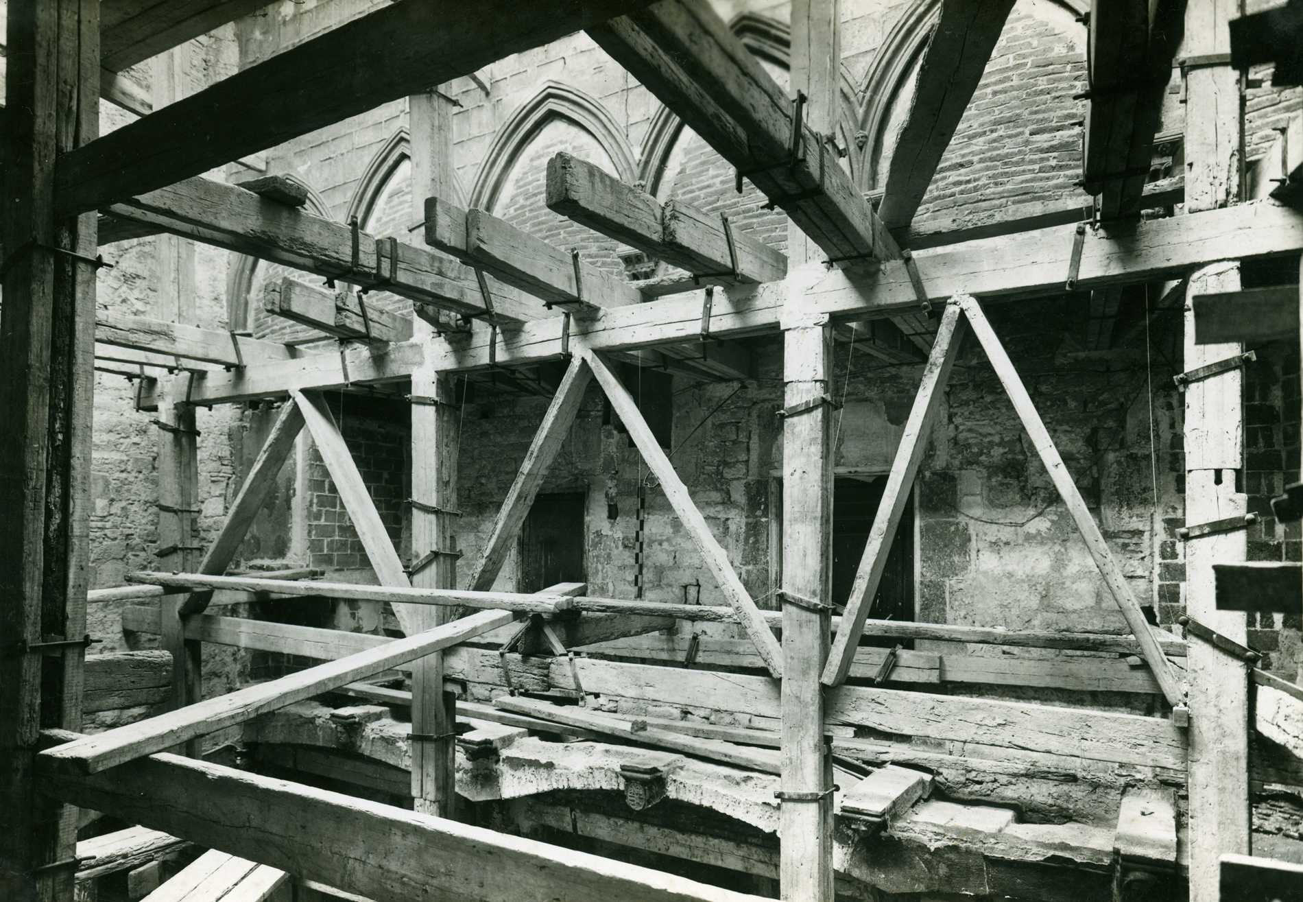 Palau Berenguer d’Aguilar Barcelona, 22 de maig del 1954. Fotografia: Francesc Ribera. Arxiu Fotogràfic de Barcelona