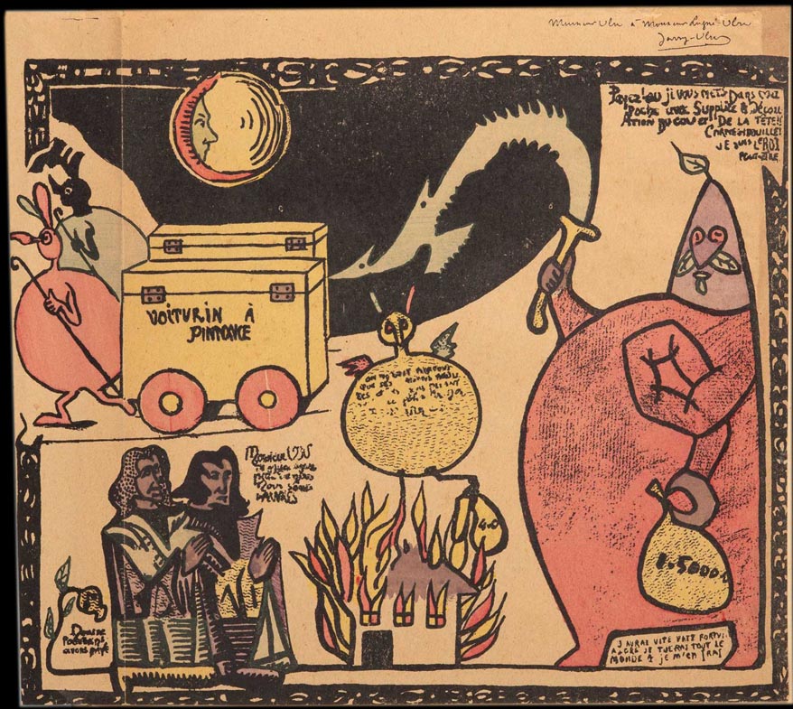  Cartell de la representació d’Ubu roi al Théâtre de l’Œuvre, 1896. Col·lecció particular. Fotografia: Museu Picasso, Barcelona / ArtWorkPhoto.eu