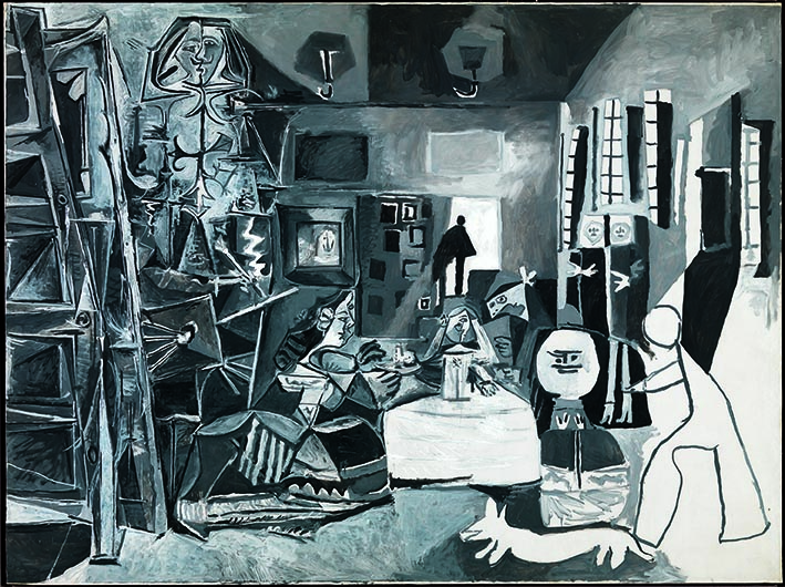 Pablo Picasso, Las Meninas. Canes, 1957. Óleo sobre tela. 194 cm x 260 cm. Donació Pablo Picasso, 1968. MPB 70.433