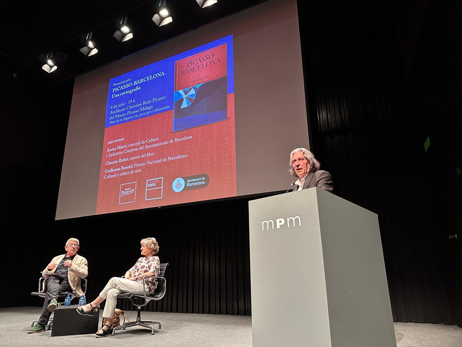 Presentación en el Museo Picasso Málaga la publicación "Picasso-Barcelona. Una cartografía"