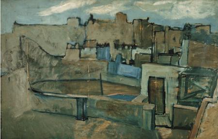 terrats_112.943 MPB Picasso work "Roofs of Barcelona" 112.943 MPB