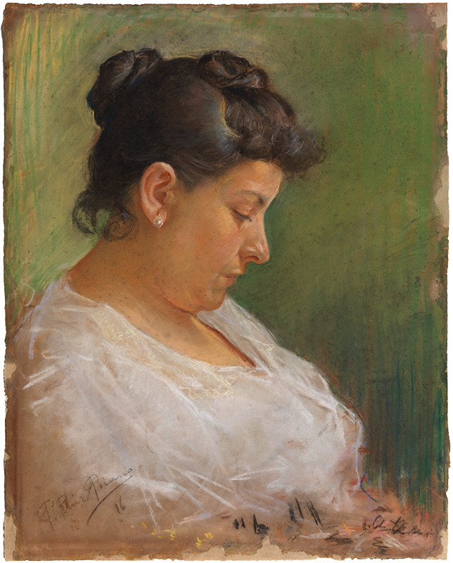 La madre del artista