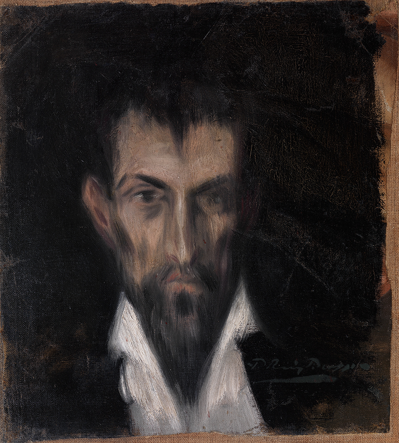 Hombre al estilo de El Greco