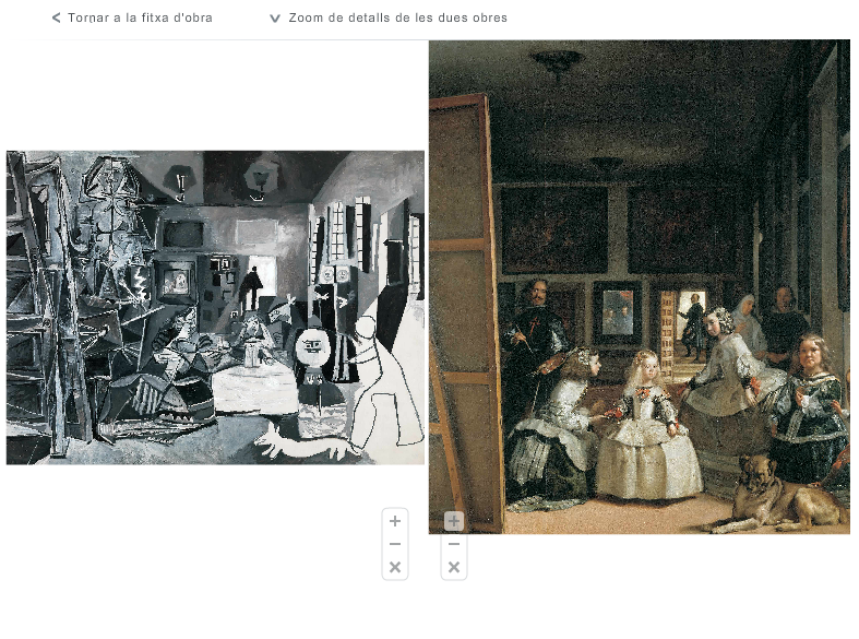 Dos visiones de Las Meninas