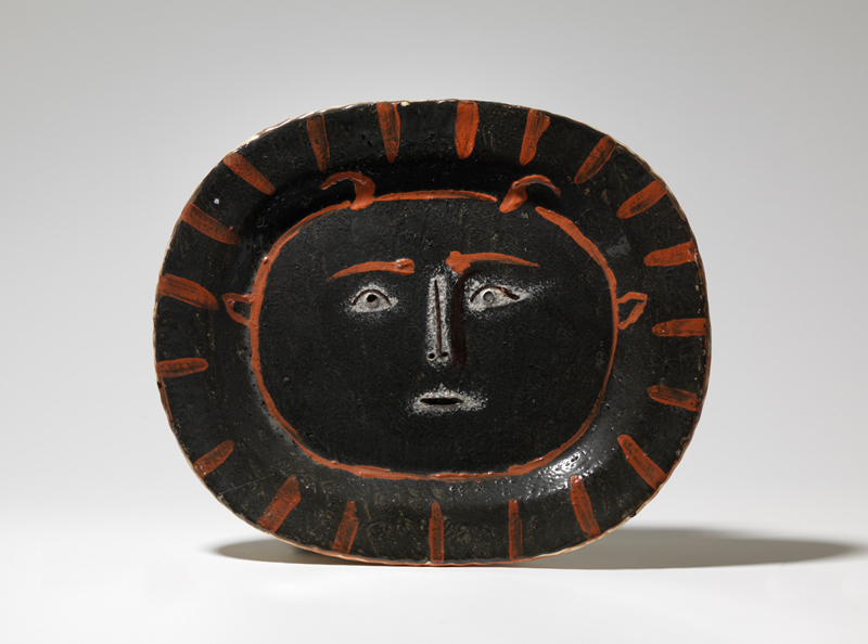 Pablo Picasso - Cara de faune negre