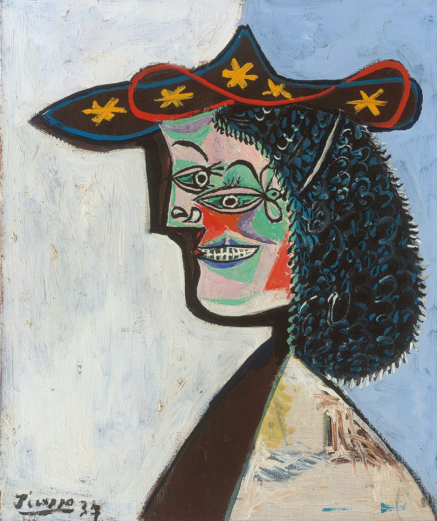 Pablo Picasso. Retrat de Nusch