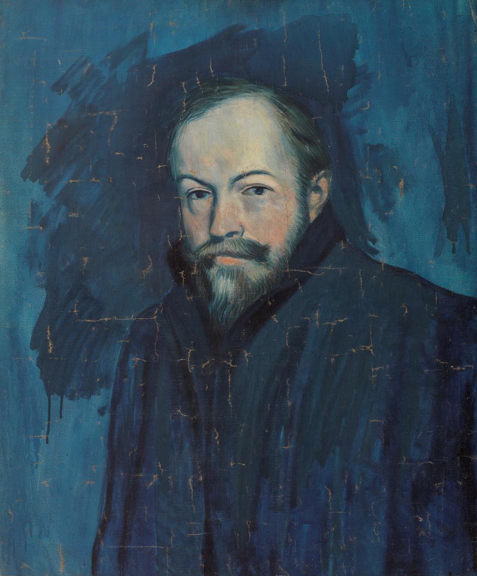 Pablo Picasso. "Sebastià Junyent i Sans". Barcelona, 1903. Oli sobre tela. 73.5 cm x 60 cm. Donació Pablo Picasso, 1970. MPB 110.018